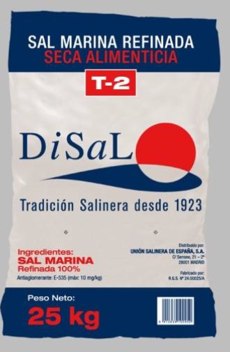 DRY SEA SALT  T-00 25 KG